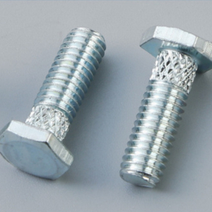 External Hexagonal Knurled Bolt, Non-standard External Thread Screw Rod, High-strength Galvanized External Thread Screw, Customized