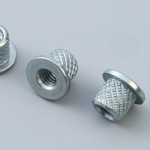 Customized Internal Thread Non-standard Nut with Diamond Pattern Flat Head Rivet Nut And Pear Shaped Suspension Nut with Rolled Flange Nut