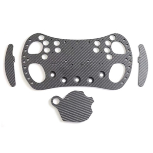 Automobile Race 3K Carbon Fiber Sheet Game Steering Wheel